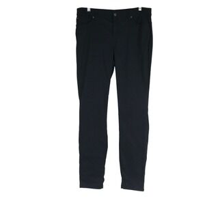 PRANA- WOMEN'S 12 - BLACK NYLON BLEND OUTDOOR PANTS